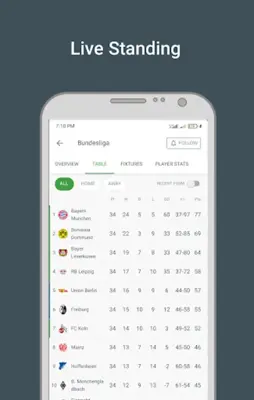 Footballi - scores and news android App screenshot 5